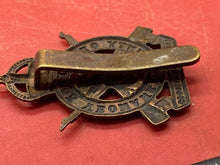 Load image into Gallery viewer, Original British Army 3rd County of London Yeomanry Cap Badge
