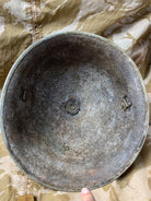 WW2 Mk3 High Rivet Turtle - British / Canadian Army Helmet - Nice Original - The Militaria Shop