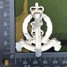 Load image into Gallery viewer, Original British Staybrite Army Cap Badge - Adjutant General&#39;s Corps - The Militaria Shop
