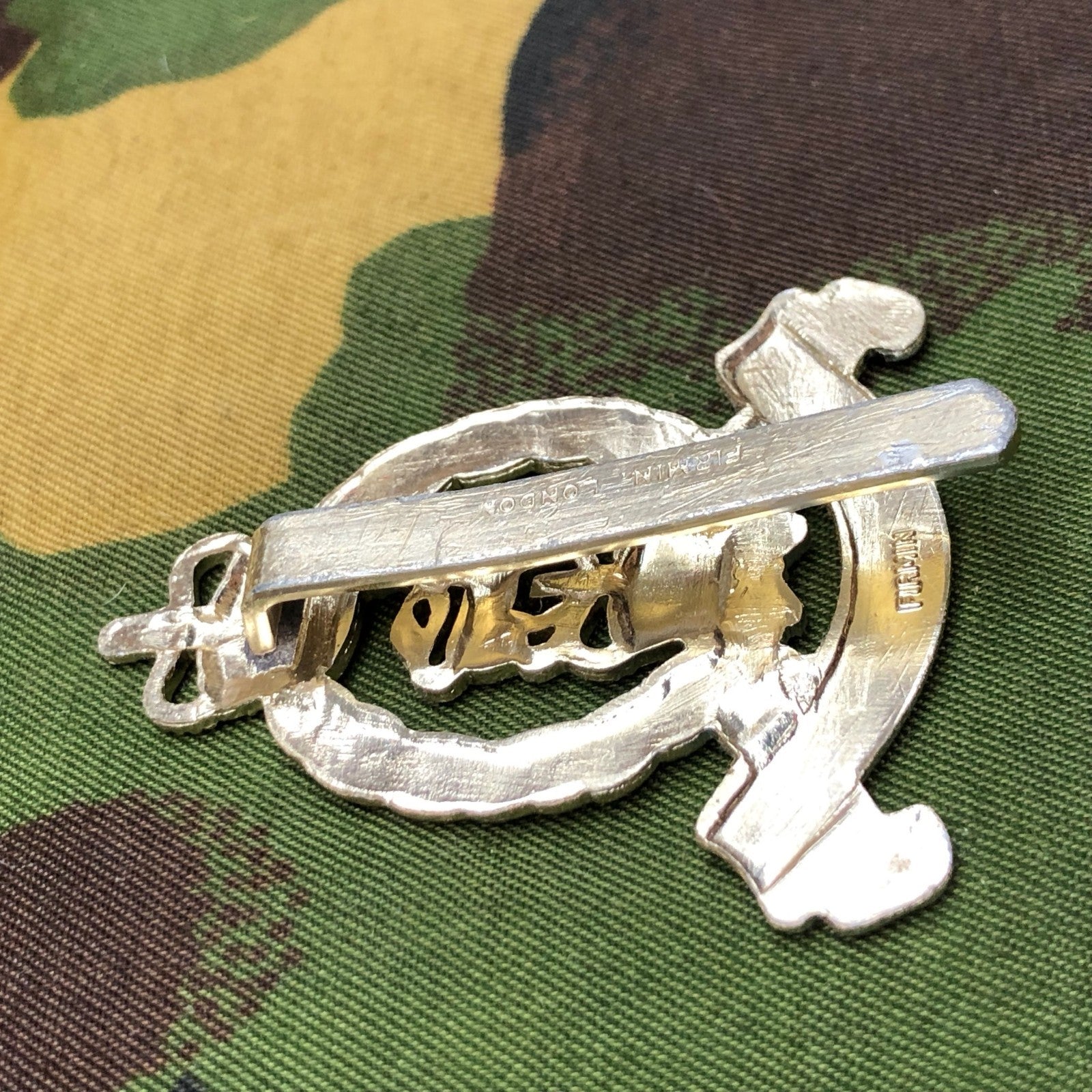 Original British Staybrite Army Cap Badge - Adjutant General's Corps - The Militaria Shop
