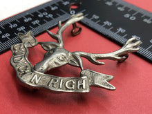 Load image into Gallery viewer, Original WW2 British Army Cap Badge - Seaforth Highlanders Regiment
