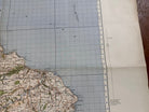 Original WW2 British Army GSGS OS Map of Great Britain - Whitby & Saltburn - The Militaria Shop