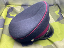 Load image into Gallery viewer, Original British Army Women&#39;s Royal Army Veterinary Corps Peaked Cap - Size 53cm - The Militaria Shop
