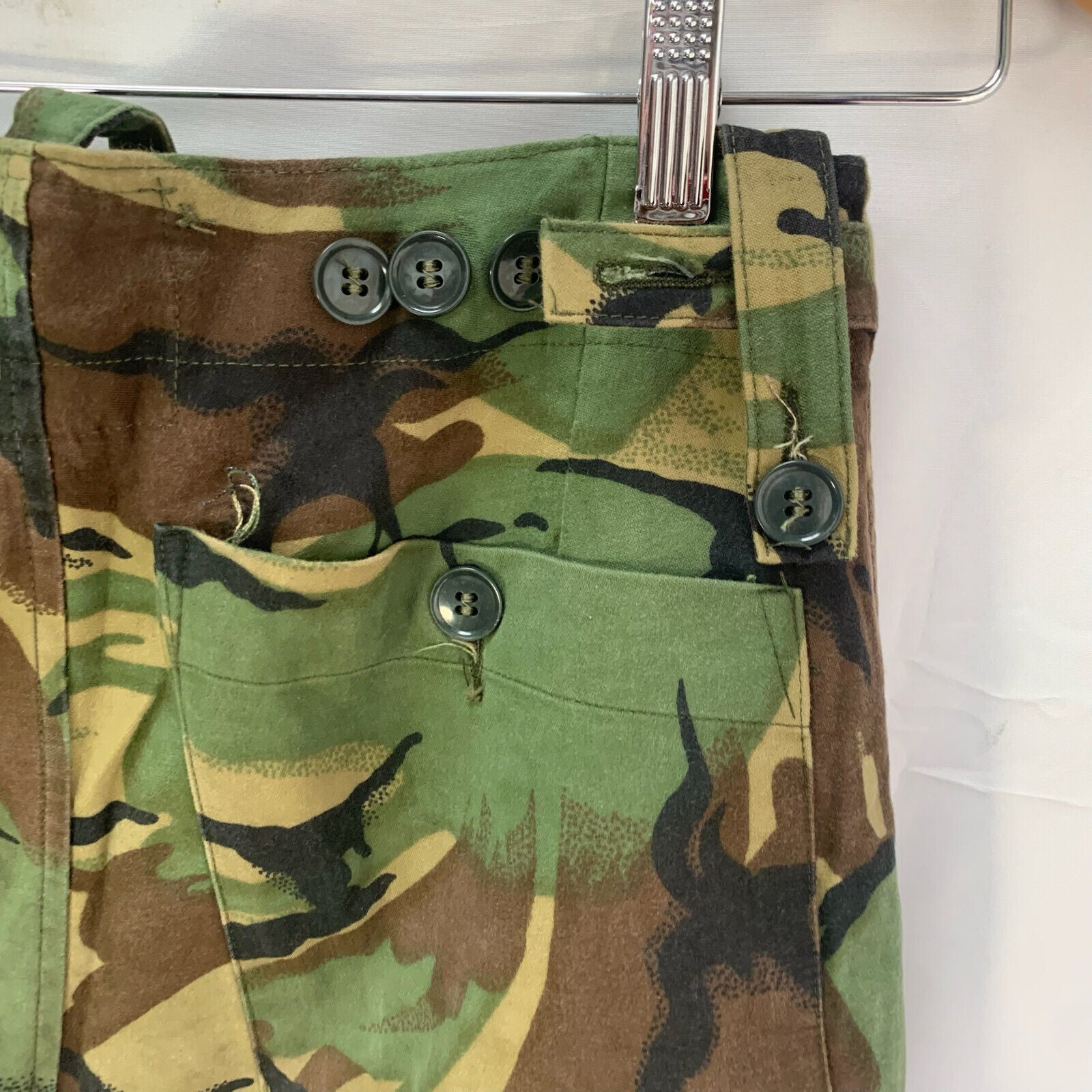 Genuine British Army 68 Pattern DPM Jungle Camouflaged Trousers - Size 29" Waist - The Militaria Shop
