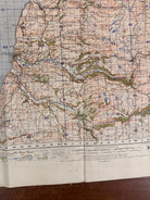 Original WW2 British Army GSGS OS Map of Wales - Barmouth & Aberystwyth - The Militaria Shop