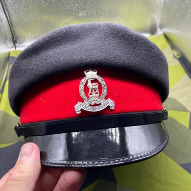 Original British Army Adjutant General Corps Peaked Cap - The Militaria Shop