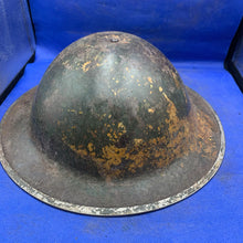 Load image into Gallery viewer, Original WW2 British Army Mk2 Brodie Combat Helmet
