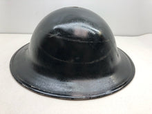 Load image into Gallery viewer, Original WW2 British Home Front Wardens Helmet - Repainted
