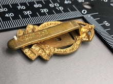 Load image into Gallery viewer, Original WW2 British Army RAOC Royal Army Ordnance Corps Cap Badge
