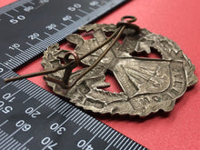 Load image into Gallery viewer, Original WW1 British Army Liverpool Scottish Cameron Highlanders Cap Badge
