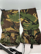 Load image into Gallery viewer, Genuine British Army DPM Camouflaged Gaiters - Size Standard
