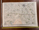 Original WW2 British Army GSGS OS Map of Great Britain - Carlisle - The Militaria Shop