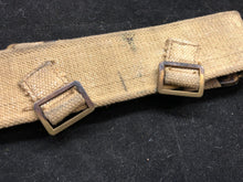 Lade das Bild in den Galerie-Viewer, Original British Army 37 Pattern Khaki Webbing Belt - 40&quot; Waist
