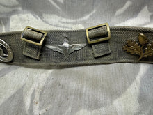 Charger l&#39;image dans la galerie, Original WW2 British Army &#39;Hate Belt&#39; 37 Pattern - Paratrooper, Scottish, RAF
