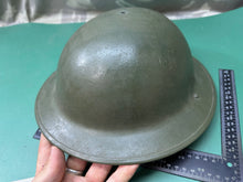 Charger l&#39;image dans la galerie, Original WW2 British Army Combat Helmet - Repainted for Reenactment
