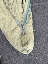 Load image into Gallery viewer, Original US Army Korea/Vietnam Era Sleeping Bag Mountain M1949 OD- Size Regular
