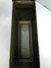 Charger l&#39;image dans la galerie, Original WW2 US Army .30 Cal Ammo Box Tin (Empty) - Untouched Example
