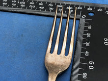 Load image into Gallery viewer, Original WW2 British Army Officers Mess NAAFI Marked Cutlery Fork
