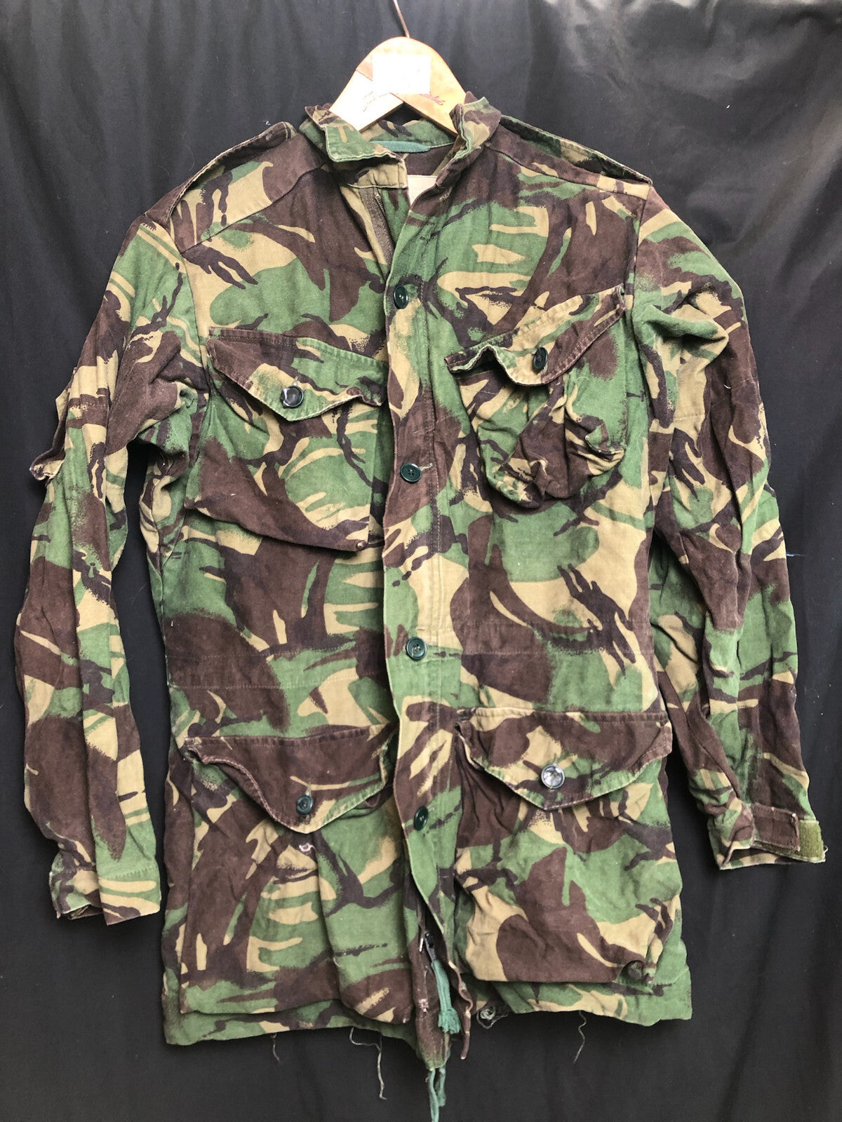 Genuine British Army DPM Camouflaged Combat Smock Jacket - Size 180/96 - The Militaria Shop