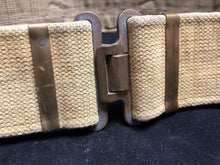 Load image into Gallery viewer, Original WW2 British Army 37 Pattern Combat Belt - 38&quot; Waist
