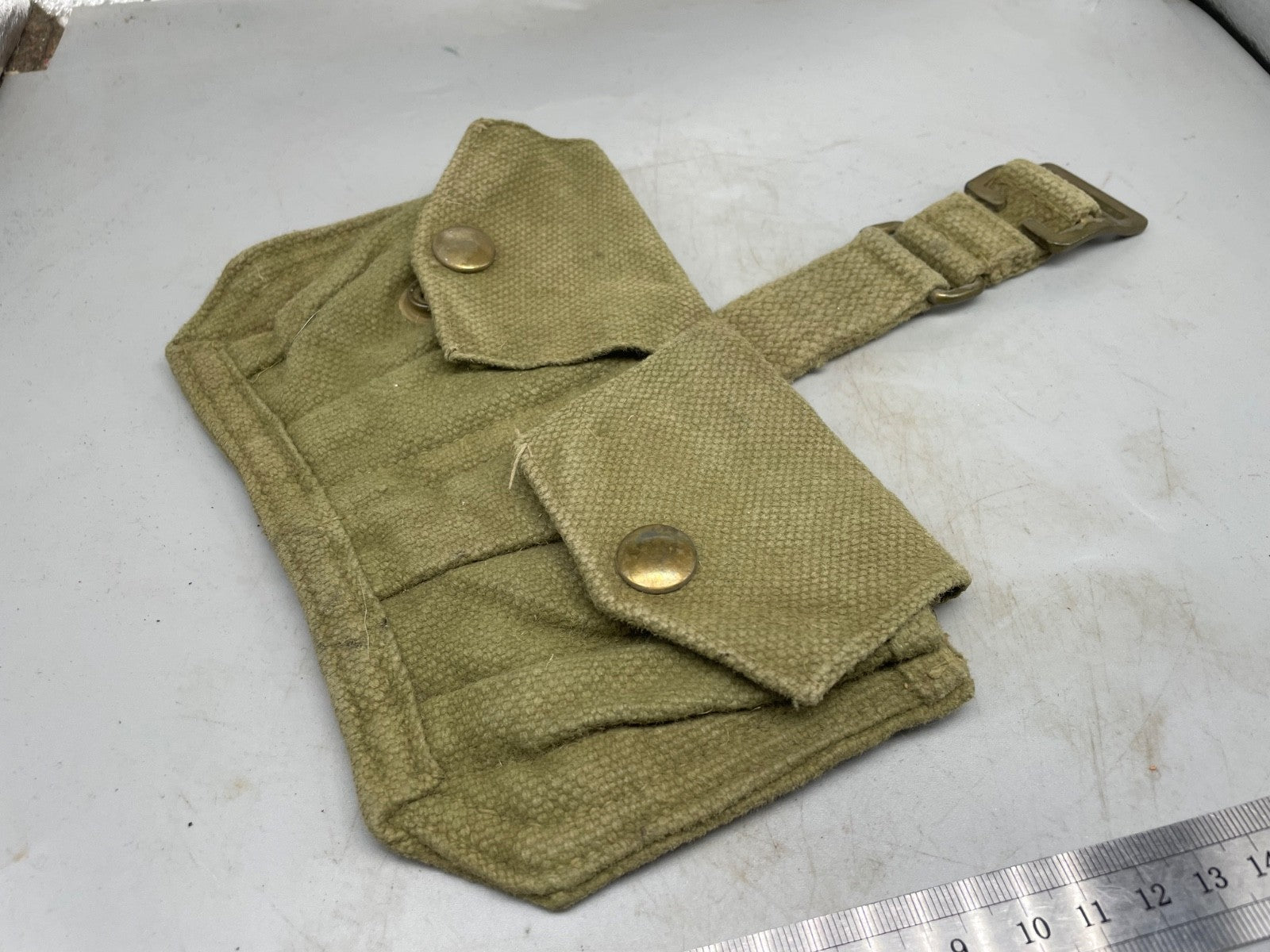 WW2 Twin Pouch - WW2 British Army 37 Pattern Patrol Pouch