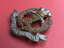 Load image into Gallery viewer, Original WW2 British Army Middlesex Regiment Cap Badge
