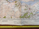 Original WW2 British Army GSGS Map of Scotland - Dornoch - The Militaria Shop