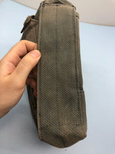 Load image into Gallery viewer, Original WW2 British RAF 37 Pattern Webbing Bren / Universal Pouch Wartime Dated
