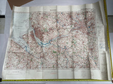 Load image into Gallery viewer, Original WW2 German Army Map of UK - Manchester / Liverpool / North West England
