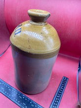 Load image into Gallery viewer, Original Rare WW1 Half-Size British Army Rum Jar - SRD &amp; Maker Marked
