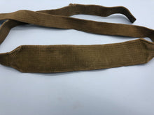 Load image into Gallery viewer, Original WW2 British Army Tan Webbing Shoulder Strap 37 Pattern
