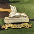 Original WW1 British Cap Badge - Louth School O.T.C. - The Militaria Shop