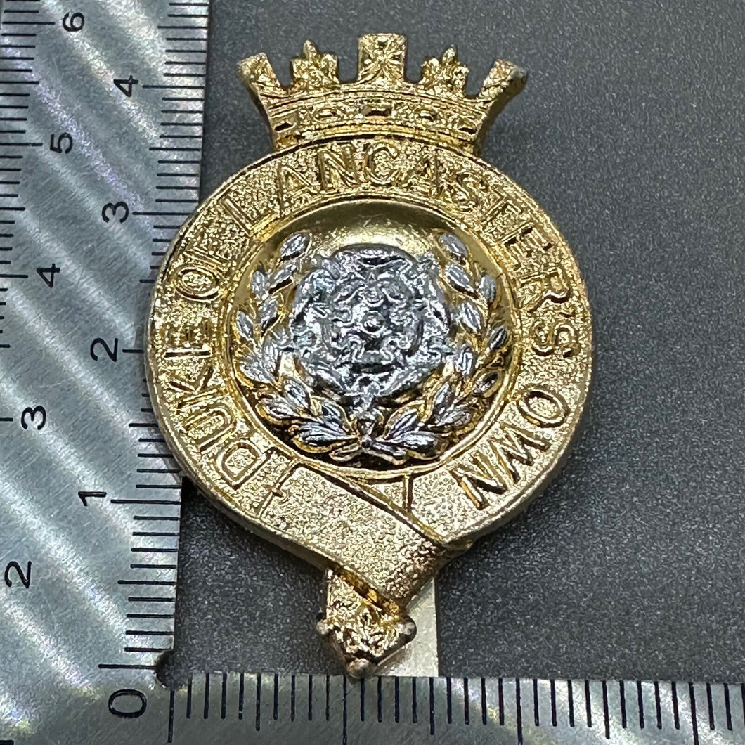 Duke of Lancasters Own Regiment - Genuine British Army Cap Badge