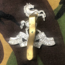 Load image into Gallery viewer, Original British Army Cap Badge - Queen&#39;s Own Royal West Kent - The Militaria Shop
