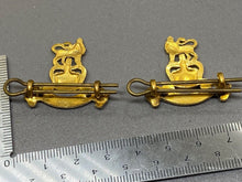 Load image into Gallery viewer, Original British Army Pair of Matching Royal Army Pay Corps Collar Badges
