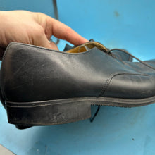 Lade das Bild in den Galerie-Viewer, Austrian Army Black Leather Officers Dress Shoes - Size EU 47 - UK 12 - US 12.5 - The Militaria Shop
