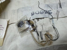 Load image into Gallery viewer, Original WW2 British Royal Navy Wash Roll / Sewing Set + Navy Buttons
