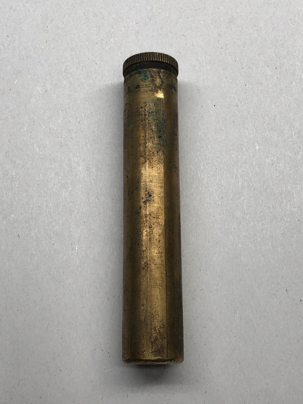 Original WW1 / WW2 British Army SMLE Lee Enfield Rifle Brass Oil Bottle