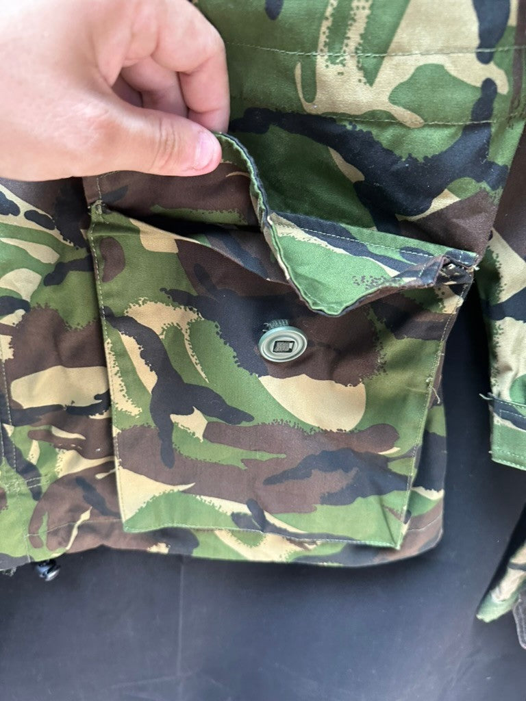 Genuine British Army DPM Camouflaged Combat Field Jacket - Size 160/104 - The Militaria Shop