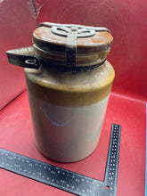 Load image into Gallery viewer, Original WW2 British Army Anti-Gas Ointment Carrying Container with Lid
