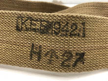 Load image into Gallery viewer, Original WW2 British Army 37 Pattern Indian Made Shoulder Strap 1942 Dated
