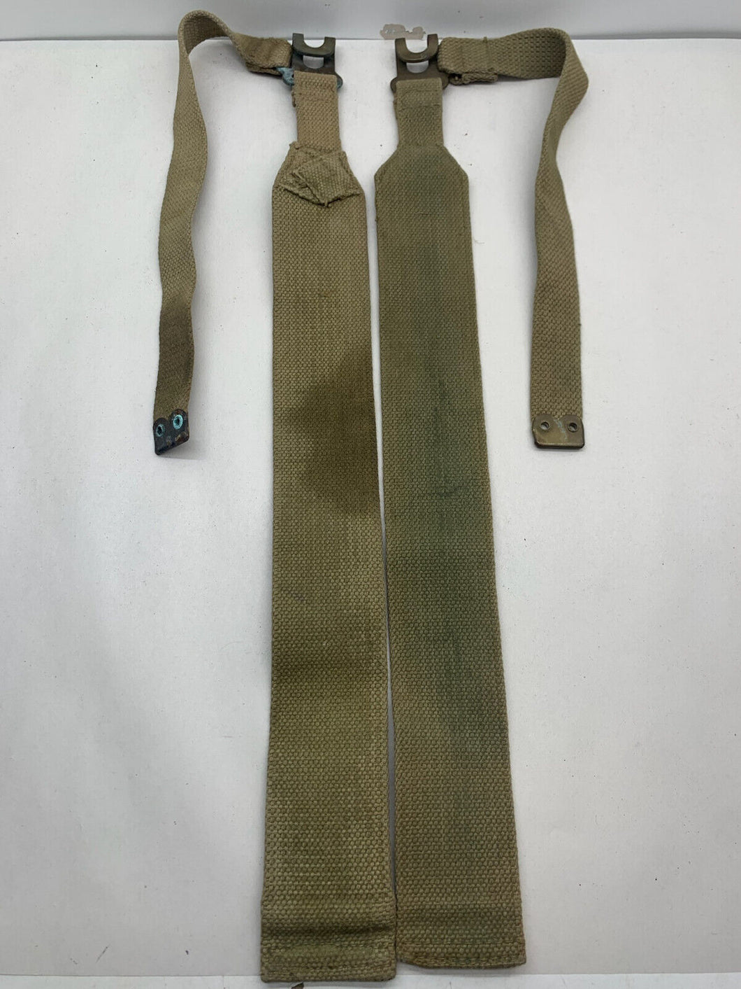 Original WW2 37 Pattern British Army L Strap Set