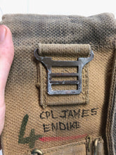 Load image into Gallery viewer, Original WW2 Canadian Army 37 Pattern Bren Pouch - Used Condition
