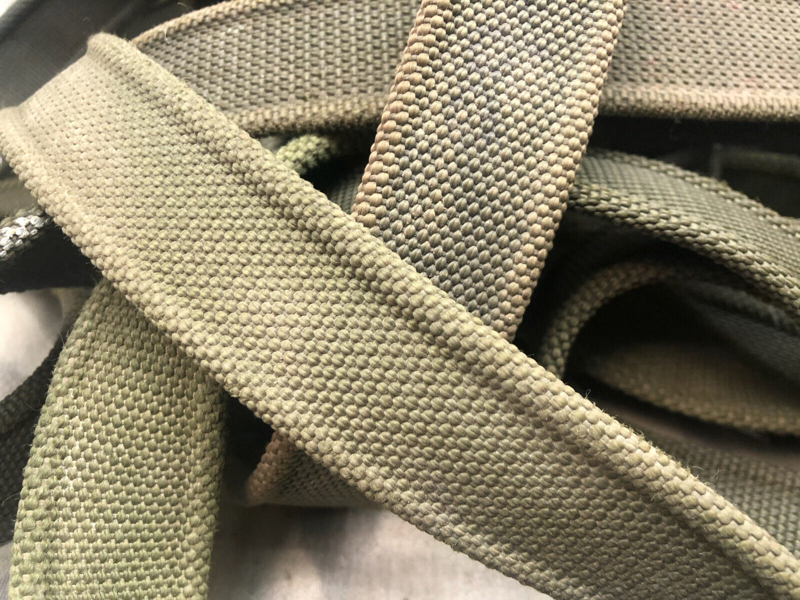 Genuine British Army SLR Rifle Sling / Shoulder Strap - Used Good Condition - The Militaria Shop