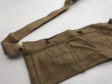 Load image into Gallery viewer, Original Vietnam War British Army Era Bandolier - WW1 Style - Small Closure Pins
