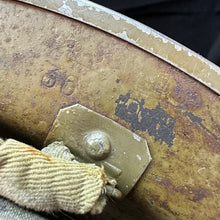 Charger l&#39;image dans la galerie, Original WW2 British Home Front Civil Defence Warden&#39;s Helmet -Liner &amp; Chinstrap
