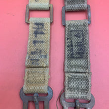 Charger l&#39;image dans la galerie, Original WW2 British Army 37 Pattern Webbing Brace Adaptors Pair
