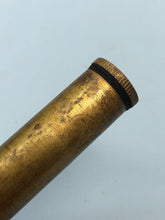 Load image into Gallery viewer, Original WW1 / WW2 British Army Lee Enfield SMLE Brass Oil Bottle
