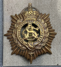 Load image into Gallery viewer, Original WW1 British Army Serice Corps ASC Cap Badge - King&#39;s Crown
