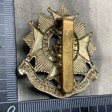 Load image into Gallery viewer, Original WW2 British Army Bedfordshire &amp; Hertfordshire Regiment Cap Badge
